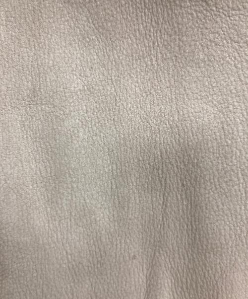 Shama（シャマ）Shama (シャマ) レザージャケット ベージュ サイズ:38の古着・服飾アイテム