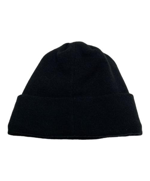Hysteric Glamour（ヒステリックグラマー）Hysteric Glamour (ヒステリックグラマー) ロゴ刺繍ニット帽 ブラックの古着・服飾アイテム