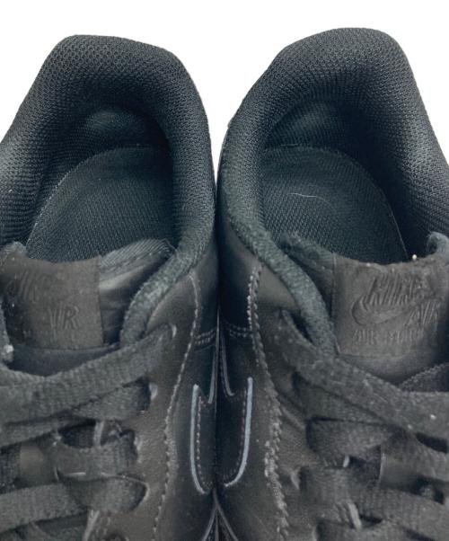 NIKE（ナイキ）NIKE (ナイキ) ナイキ エア フォース 1 '07 ブラック サイズ:27の古着・服飾アイテム