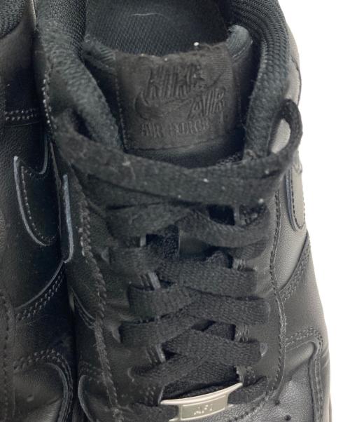 NIKE（ナイキ）NIKE (ナイキ) ナイキ エア フォース 1 '07 ブラック サイズ:27の古着・服飾アイテム
