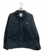 DANTONダントン）の古着「MOLESKIN WIDE COVERALL JACKET」｜ブラック