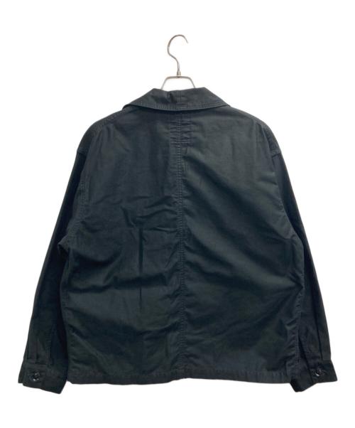 DANTON（ダントン）DANTON (ダントン) MOLESKIN WIDE COVERALL JACKET ブラック サイズ:40の古着・服飾アイテム