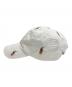 POLO RALPH LAUREN (ポロ・ラルフローレン) Polo Pony Twill Ball Cap ホワイト：4000円