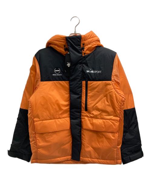 DESCENTE（デサント）DESCENTE (デサント) アリーナダウンジャケット オレンジ サイズ:Mの古着・服飾アイテム
