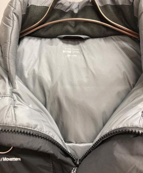 DESCENTE（デサント）DESCENTE (デサント) アリーナダウンジャケット グレー サイズ:Mの古着・服飾アイテム