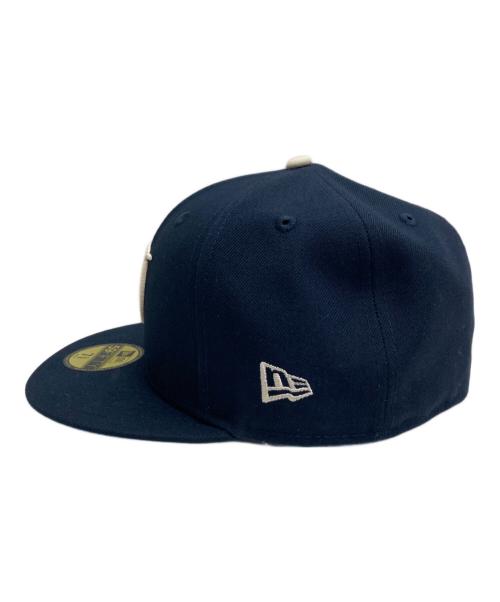 New Era（ニューエラ）New Era (ニューエラ) キャップ ネイビー サイズ:7 3/8の古着・服飾アイテム
