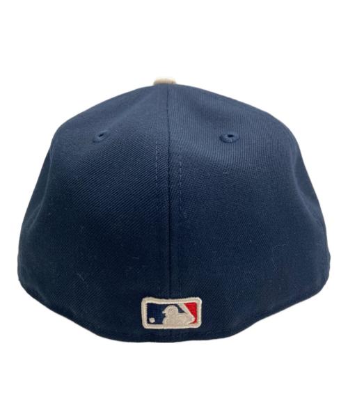 New Era（ニューエラ）New Era (ニューエラ) キャップ ネイビー サイズ:7 3/8の古着・服飾アイテム