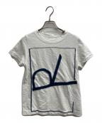 45Rフォーティファイブ・アール）の古着「デニムロゴTシャツ」｜ホワイト