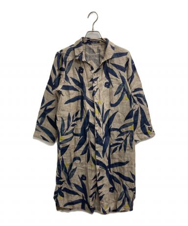 中古・古着通販】PAL'LAS PALACE (パラスパレス) リネンロングシャツ