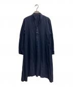 Pal'las Palaceパラスパレス）の古着「コットンシャツワンピース」｜ネイビー