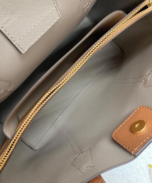 TORY BURCH（トリーバーチ）TORY BURCH (トリーバーチ) ペリーショルダーバッグ ブラウンの古着・服飾アイテム