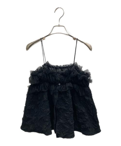 Adam et Rope（アダム エ ロペ）Adam et Rope (アダム エ ロペ) ビスチェ ブラック サイズ:Fの古着・服飾アイテム