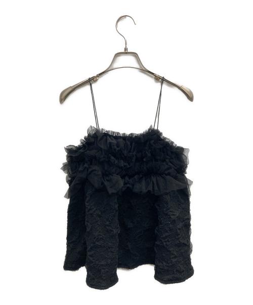 Adam et Rope（アダム エ ロペ）Adam et Rope (アダム エ ロペ) ビスチェ ブラック サイズ:Fの古着・服飾アイテム