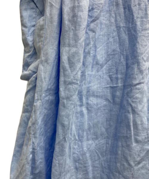 POLO RALPH LAUREN（ポロ・ラルフローレン）POLO RALPH LAUREN (ポロ・ラルフローレン) リネンシャツブラウス スカイブルー サイズ:Sの古着・服飾アイテム