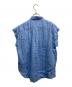 中古・古着 POLO RALPH LAUREN (ポロ・ラルフローレン) リネンシャツブラウス スカイブルー サイズ:S：5000円