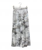 JOURNAL STANDARDジャーナルスタンダード）の古着「総柄パンツ」｜スカイブルー