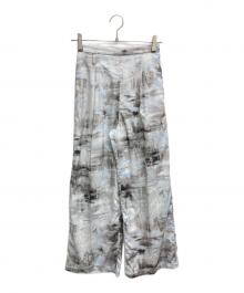 JOURNAL STANDARD（ジャーナルスタンダード）の古着「総柄パンツ」｜スカイブルー