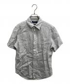 POLO RALPH LAURENポロ・ラルフローレン）の古着「リネンシャツ」｜グレー