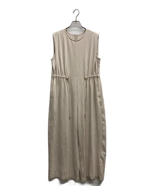 CADUNE（カデュネ）CADUNE (カデュネ) リラックスオールインワン ベージュ サイズ:36の古着・服飾アイテム