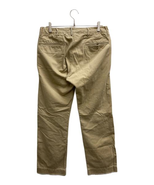 RRL（ダブルアールエル）RRL (ダブルアールエル) MILITARY RIGHT HAND TWILL ベージュ サイズ:W30の古着・服飾アイテム