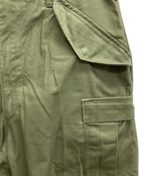 US ARMY（ユーエスアーミー）US ARMY (ユーエスアーミー) M65フィールドパンツ カーキ サイズ:longーsmal（7）の古着・服飾アイテム
