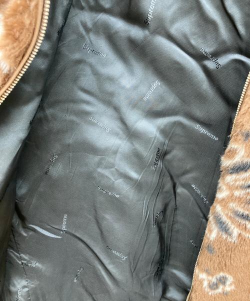SUPREME（シュプリーム）SUPREME (シュプリーム) 21SS Bandana Faux Fur Bomber Jacket ブラウン サイズ:Lの古着・服飾アイテム