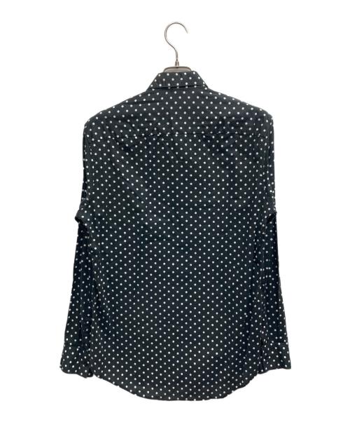 GROUND Y（グラウンドワイ）GROUND Y (グラウンドワイ) ドットシャツ ブラック サイズ:３の古着・服飾アイテム