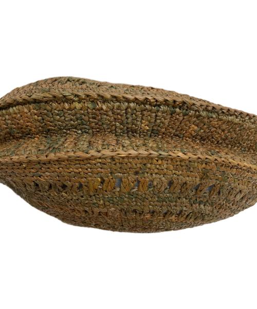 MAISON N.H PARIS（メゾン・エヌ・アッシュ・パリ）MAISON N.H PARIS (メゾン・エヌ・アッシュ・パリ) カゴ サークルバッグ ブラウンの古着・服飾アイテム