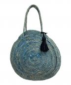 MAISON N.H PARISメゾン・エヌ・アッシュ・パリ）の古着「カゴ サークルバッグ」｜ブルー