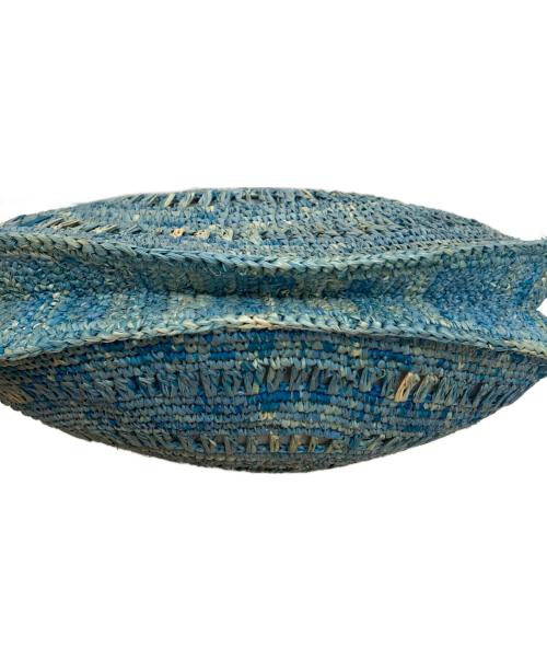 MAISON N.H PARIS（メゾン・エヌ・アッシュ・パリ）MAISON N.H PARIS (メゾン・エヌ・アッシュ・パリ) カゴ サークルバッグ ブルーの古着・服飾アイテム