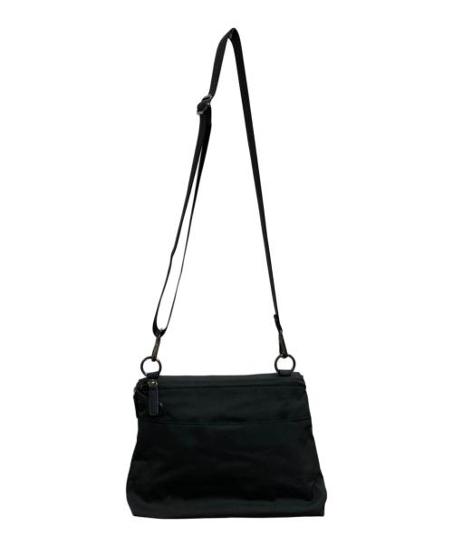 ear PAPILLONNER（イアパピヨネ）ear PAPILLONNER (イアパピヨネ) 樹脂チャームフラップショルダーバッグ ブラックの古着・服飾アイテム