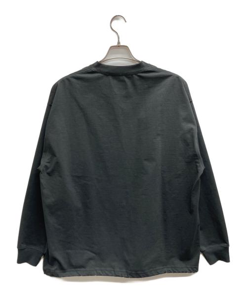 DAIWA（ダイワ）DAIWA (ダイワ) TECH CREW NECK TEE L/S グレー サイズ:Lの古着・服飾アイテム