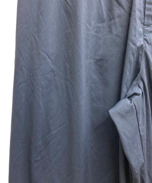 dDdDdDd（デー）dDdDdDd (デー) NYLON WIDE TAPERED PANTS ネイビー サイズ:Lの古着・服飾アイテム