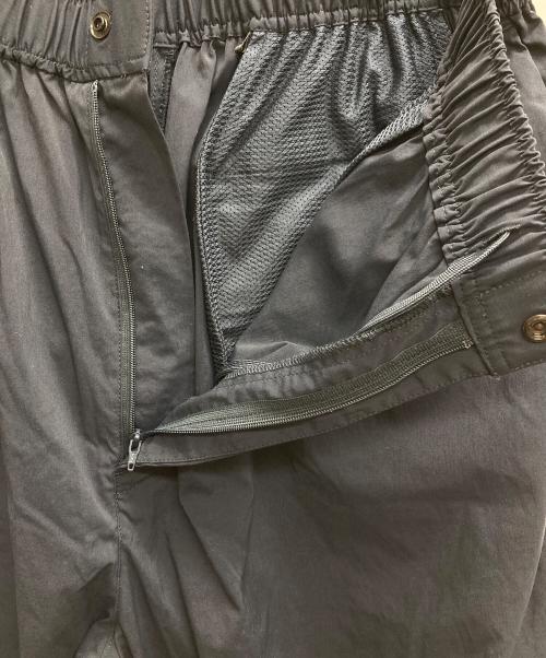 dDdDdDd（デー）dDdDdDd (デー) NYLON WIDE TAPERED PANTS ネイビー サイズ:Lの古着・服飾アイテム