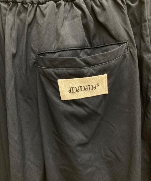 dDdDdDd（デー）dDdDdDd (デー) NYLON WIDE TAPERED PANTS ネイビー サイズ:Lの古着・服飾アイテム