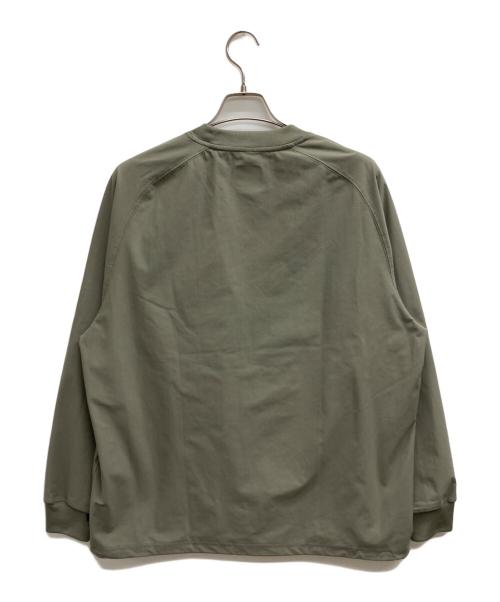 DAIWA（ダイワ）DAIWA (ダイワ) TECH LIGHTWEIGHT L/S TEE オリーブ サイズ:Lの古着・服飾アイテム