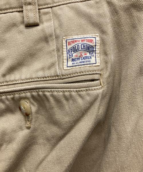 POLO RALPH LAUREN（ポロ・ラルフローレン）POLO RALPH LAUREN (ポロ・ラルフローレン) THE BIG CHINO ベージュ サイズ:34の古着・服飾アイテム