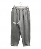 dDdDdDdデー）の古着「WIDE TAPERED SWEAT PANTS」｜グレー