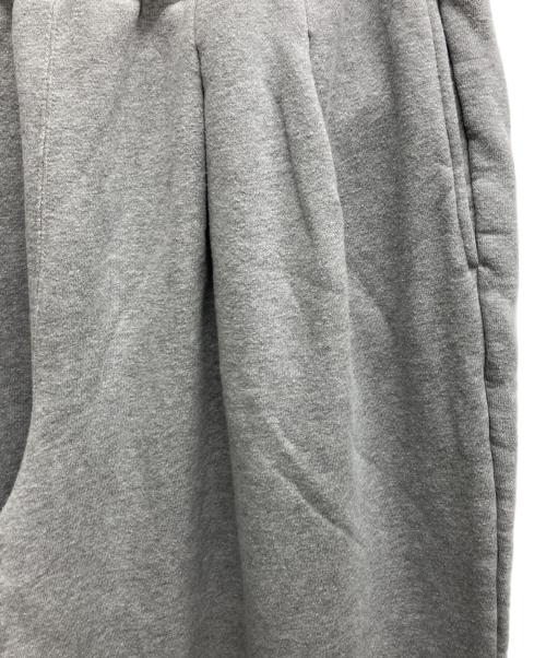 dDdDdDd（デー）dDdDdDd (デー) WIDE TAPERED SWEAT PANTS グレー サイズ:XLの古着・服飾アイテム