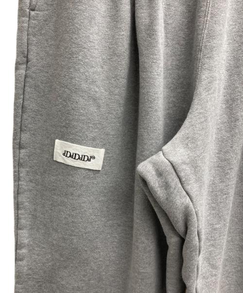 dDdDdDd（デー）dDdDdDd (デー) WIDE TAPERED SWEAT PANTS グレー サイズ:XLの古着・服飾アイテム