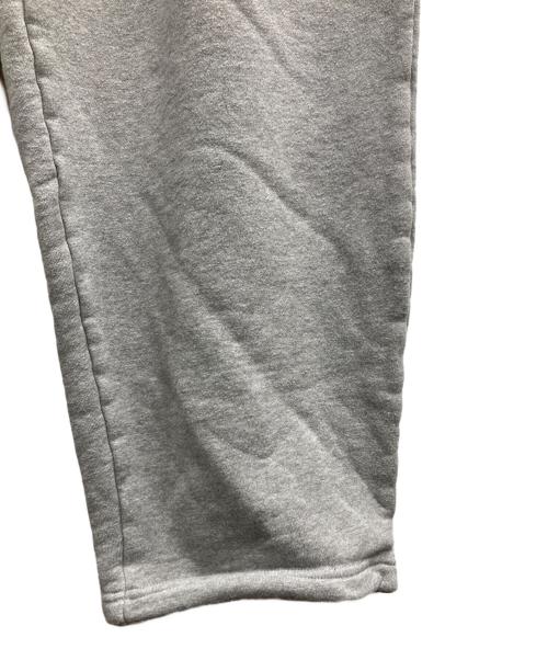 dDdDdDd（デー）dDdDdDd (デー) WIDE TAPERED SWEAT PANTS グレー サイズ:XLの古着・服飾アイテム