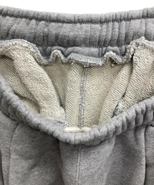 dDdDdDd（デー）dDdDdDd (デー) WIDE TAPERED SWEAT PANTS グレー サイズ:XLの古着・服飾アイテム