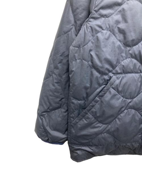 THE NORTHFACE PURPLELABEL（ザ・ノースフェイス パープルレーベル）THE NORTHFACE PURPLELABEL (ザ・ノースフェイス パープルレーベル) Field Down Cardigan ネイビー×グレー サイズ:Ｌの古着・服飾アイテム