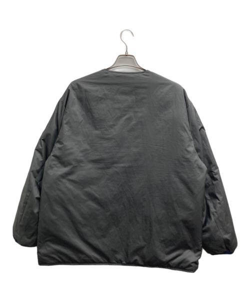 THE NORTHFACE PURPLELABEL（ザ・ノースフェイス パープルレーベル）THE NORTHFACE PURPLELABEL (ザ・ノースフェイス パープルレーベル) Field Down Cardigan ネイビー×グレー サイズ:Ｌの古着・服飾アイテム