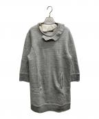 DSQUARED2ディースクエアード）の古着「スウェットワンピース」｜グレー