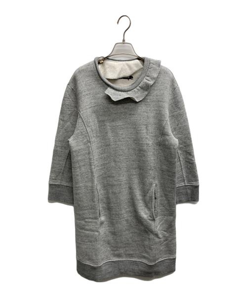 DSQUARED2（ディースクエアード）DSQUARED2 (ディースクエアード) スウェットワンピース グレー サイズ:XSの古着・服飾アイテム