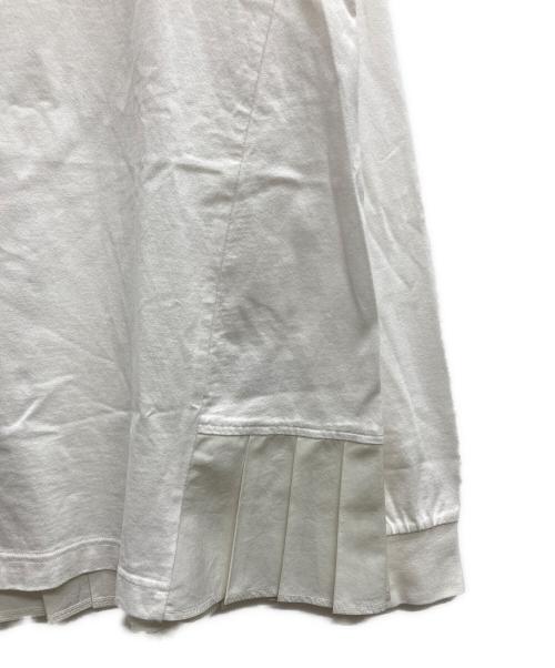 FRED PERRY（フレッドペリー）FRED PERRY (フレッドペリー) バックプリーツカットソー ホワイト サイズ:36の古着・服飾アイテム