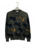 KENZO（ケンゾー）の古着「Allover Jumping Tiger Jumper」｜カーキ
