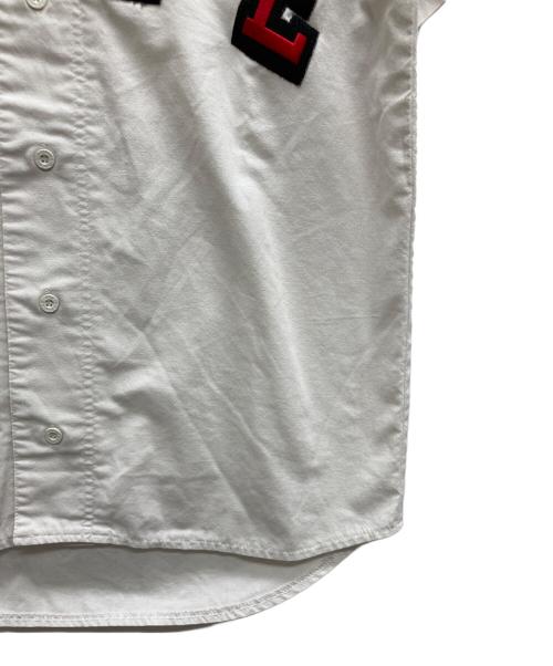 NIKE（ナイキ）NIKE (ナイキ) ベースボールシャツ ホワイト サイズ:Sの古着・服飾アイテム