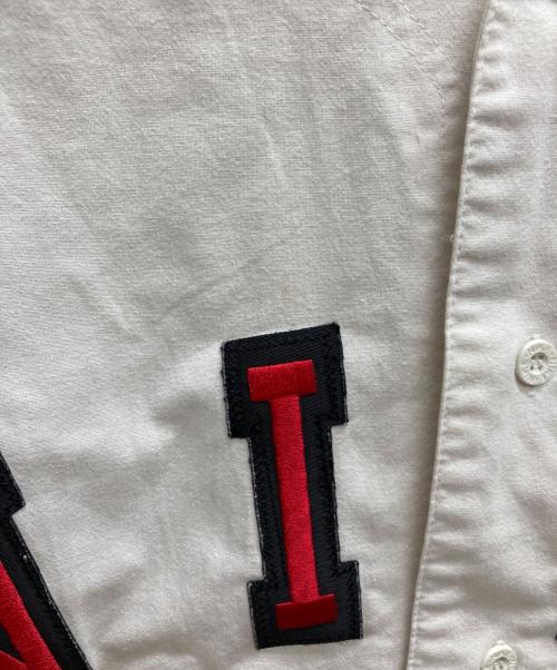 NIKE（ナイキ）NIKE (ナイキ) ベースボールシャツ ホワイト サイズ:Sの古着・服飾アイテム